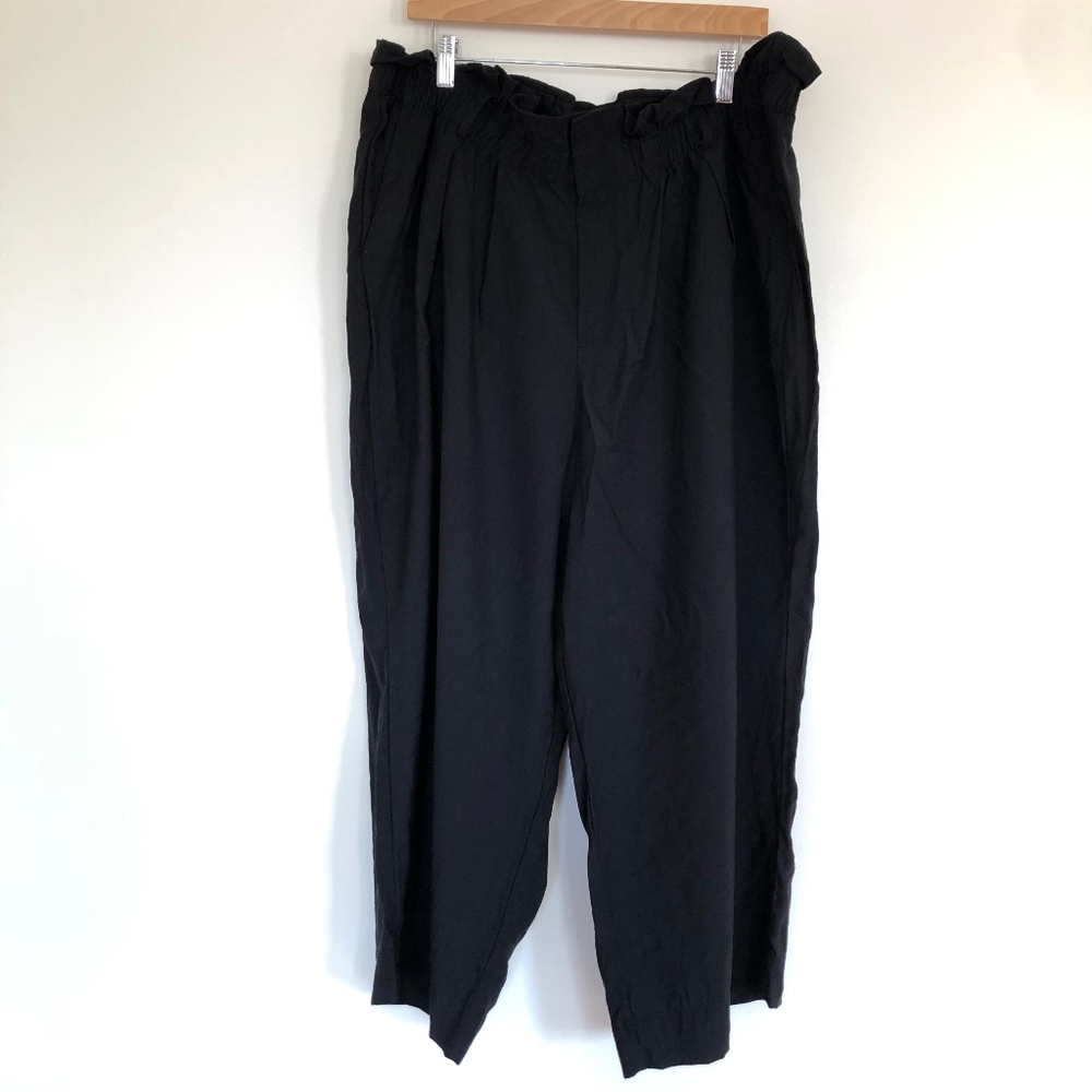 Lane Bryant Black Ankle Pants